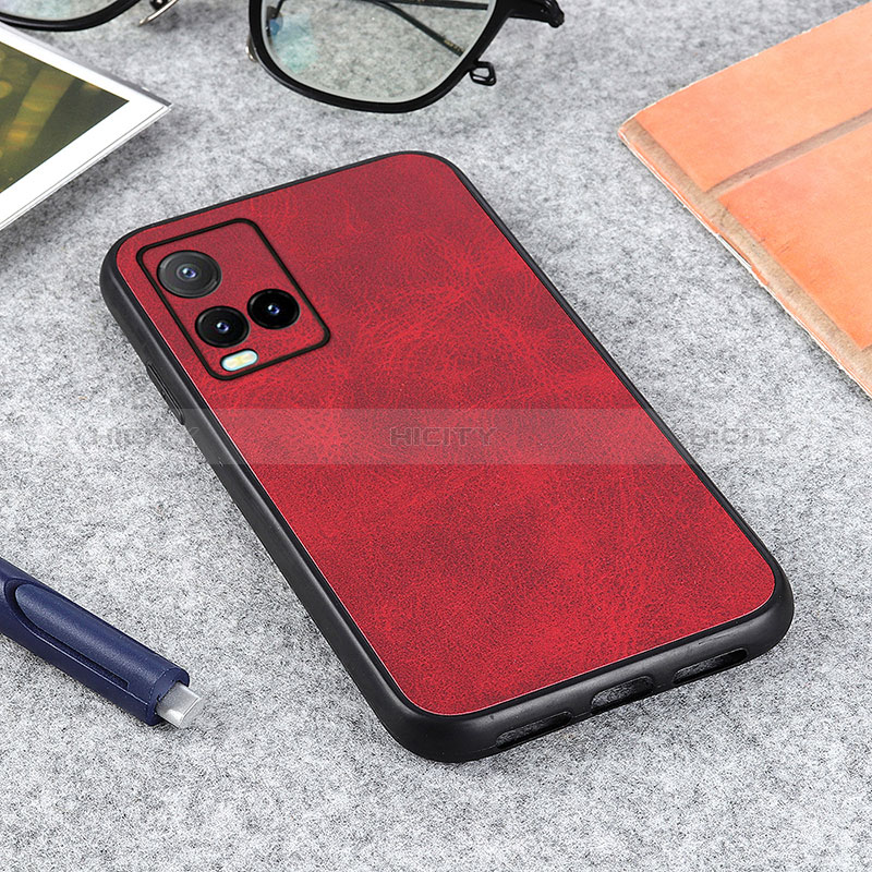 Coque Luxe Cuir Housse Etui B08H pour Vivo Y21G Plus