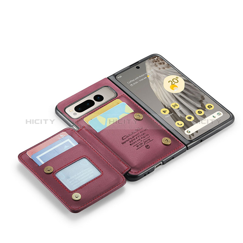 Coque Luxe Cuir Housse Etui C01S pour Google Pixel Fold 5G Plus