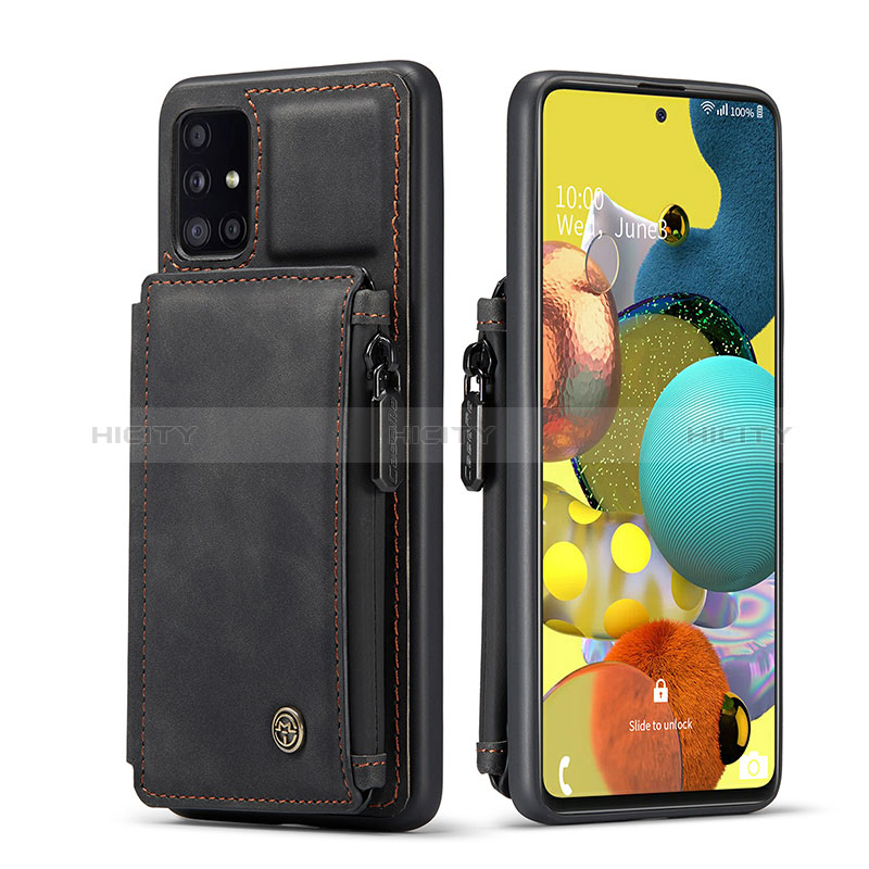 Coque Luxe Cuir Housse Etui C01S pour Samsung Galaxy A51 5G Plus