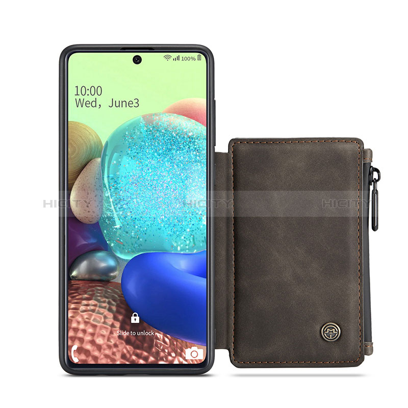 Coque Luxe Cuir Housse Etui C01S pour Samsung Galaxy A71 4G A715 Plus