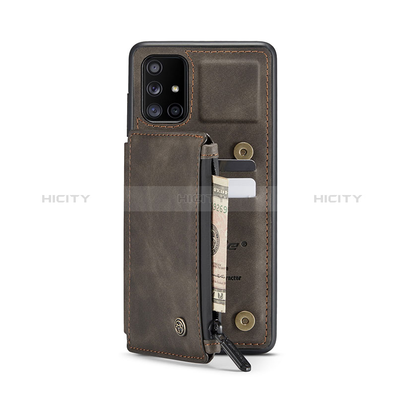 Coque Luxe Cuir Housse Etui C01S pour Samsung Galaxy A71 5G Plus