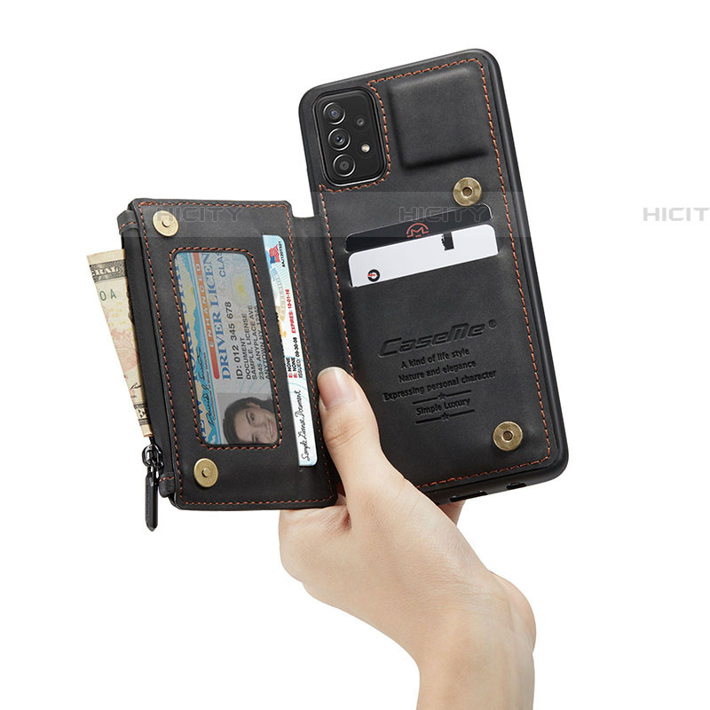 Coque Luxe Cuir Housse Etui C01S pour Samsung Galaxy A72 4G Plus