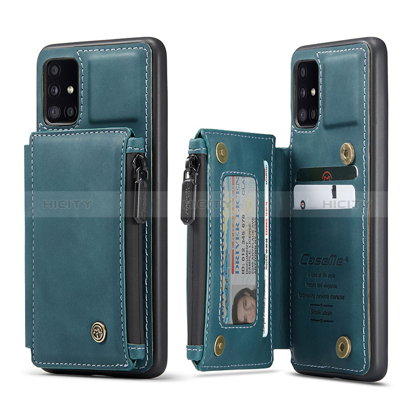 Coque Luxe Cuir Housse Etui C01S pour Samsung Galaxy M40S Plus