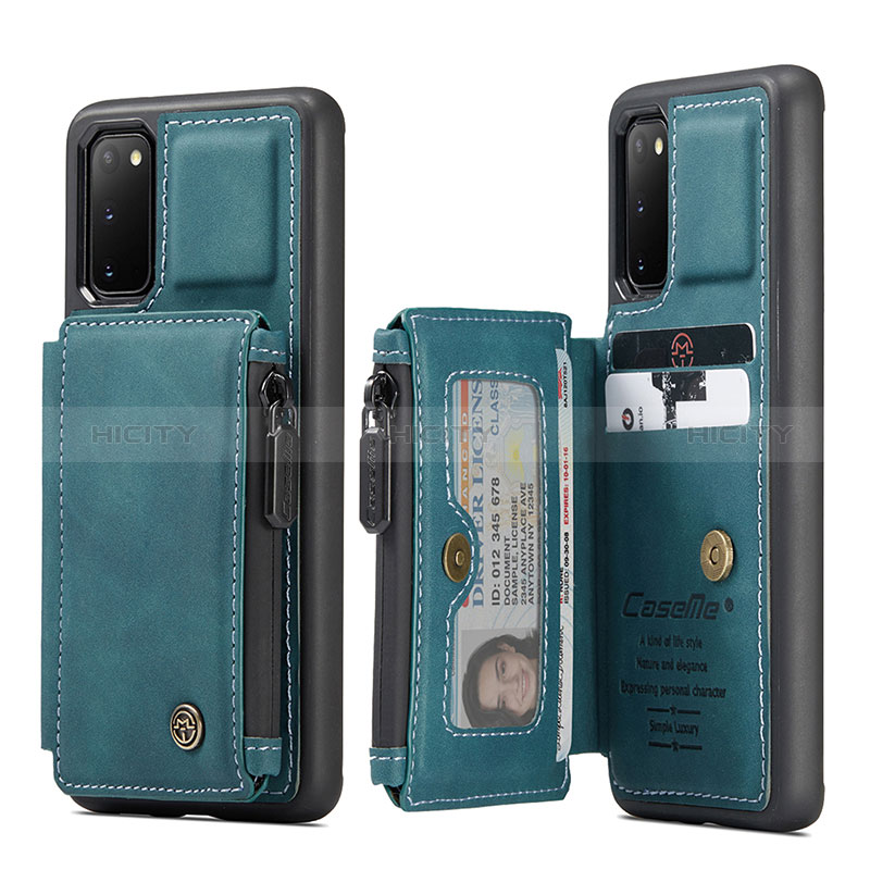 Coque Luxe Cuir Housse Etui C01S pour Samsung Galaxy S20 5G Plus