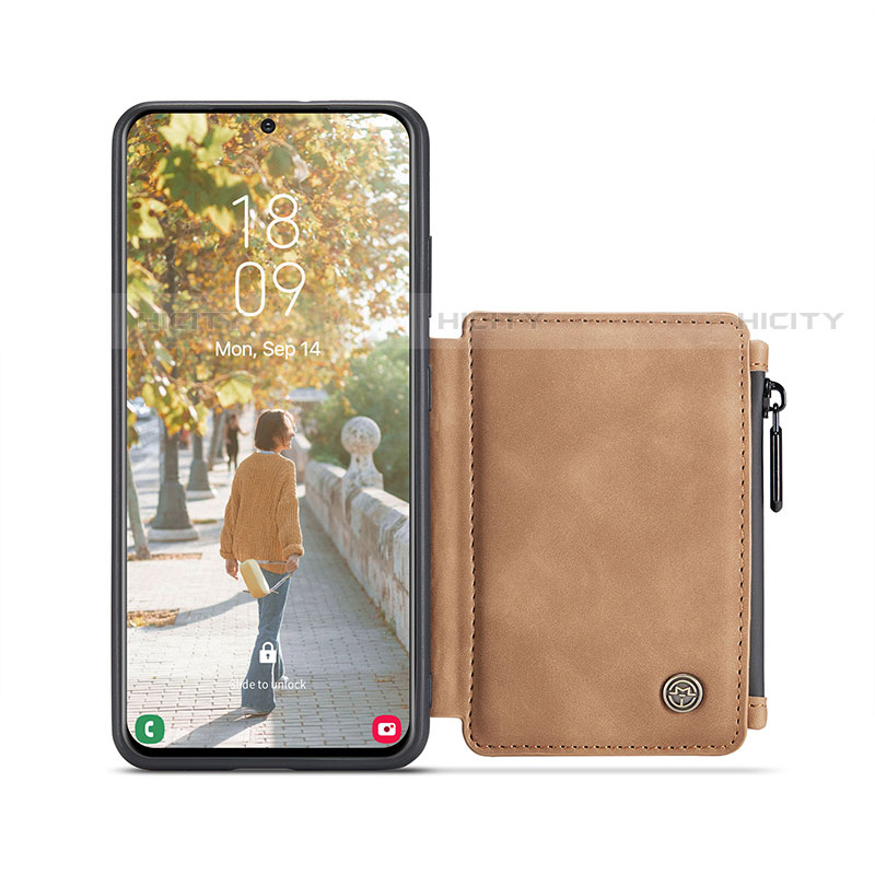 Coque Luxe Cuir Housse Etui C01S pour Samsung Galaxy S21 5G Plus