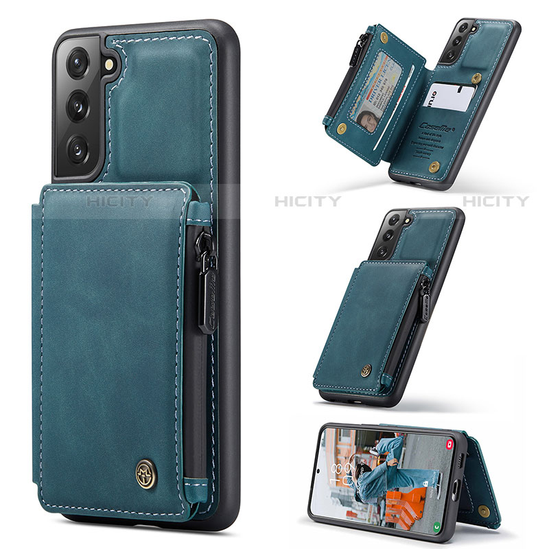 Coque Luxe Cuir Housse Etui C01S pour Samsung Galaxy S21 Plus 5G Plus