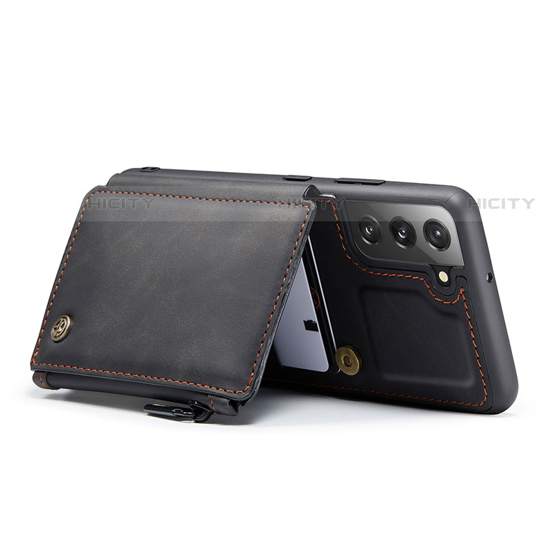 Coque Luxe Cuir Housse Etui C02S pour Samsung Galaxy S22 5G Plus