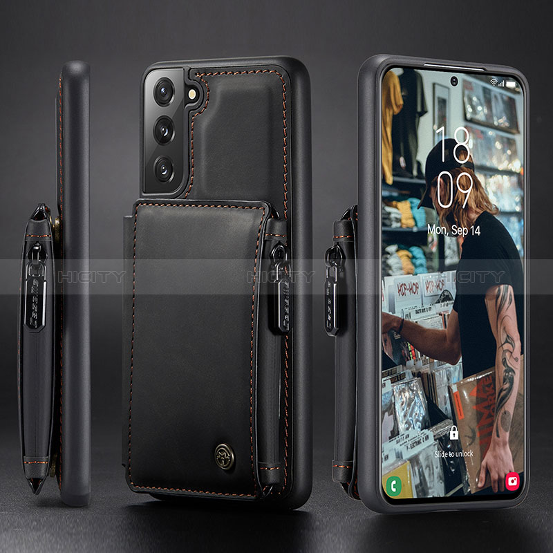 Coque Luxe Cuir Housse Etui C03S pour Samsung Galaxy S24 Plus 5G Plus