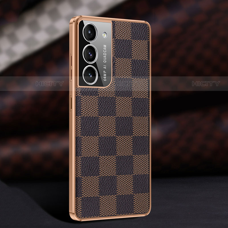 Coque Luxe Cuir Housse Etui C11 pour Samsung Galaxy S21 5G Plus