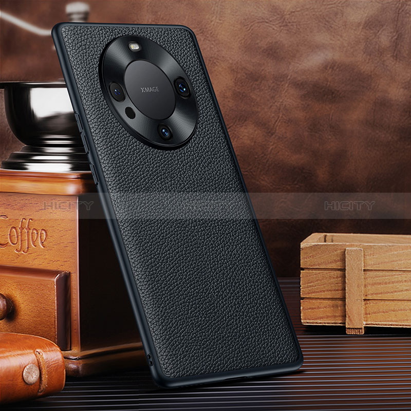 Coque Luxe Cuir Housse Etui DL1 pour Huawei Mate 60 Pro Plus