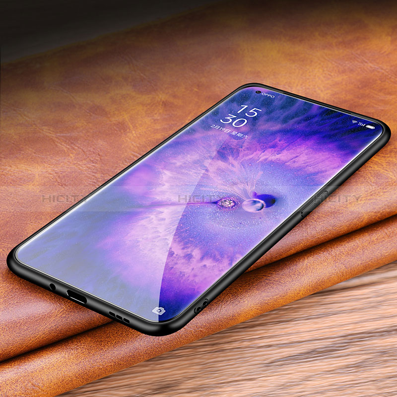 Coque Luxe Cuir Housse Etui DL1 pour Oppo Find X5 5G Plus