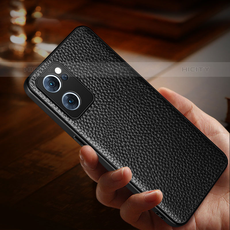 Coque Luxe Cuir Housse Etui DL1 pour Oppo Reno7 SE 5G Plus