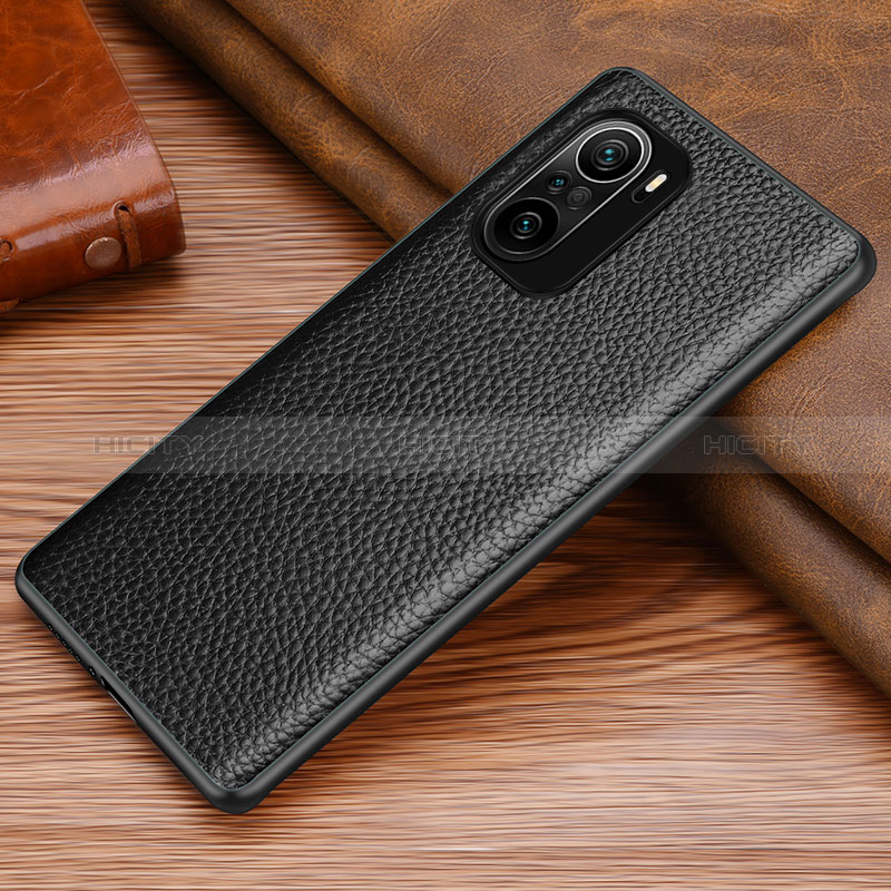 Coque Luxe Cuir Housse Etui DL1 pour Xiaomi Mi 11i 5G Noir Plus