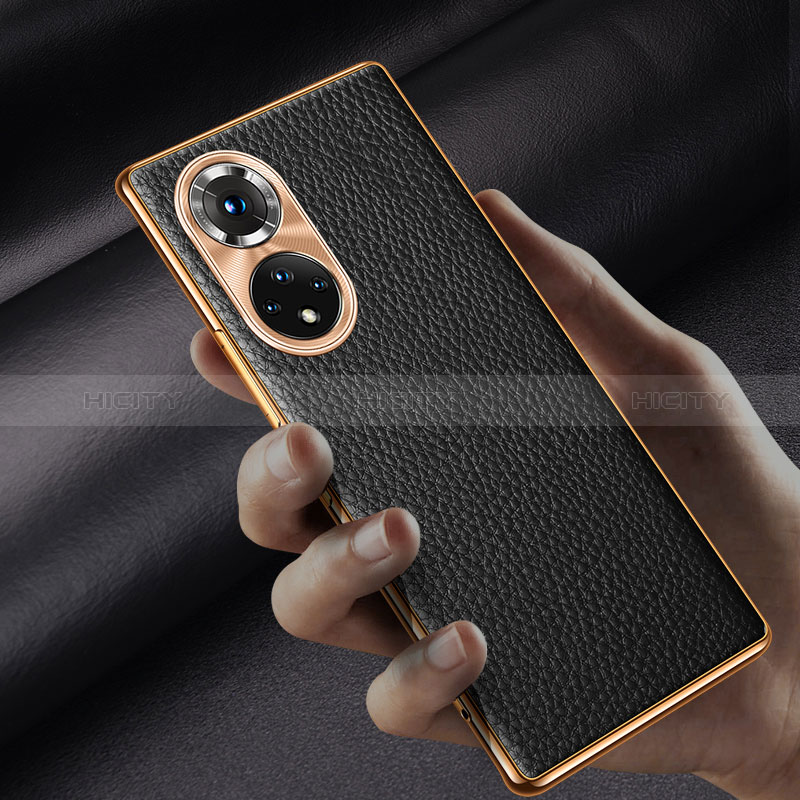 Coque Luxe Cuir Housse Etui DL2 pour Huawei Honor 50 5G Plus