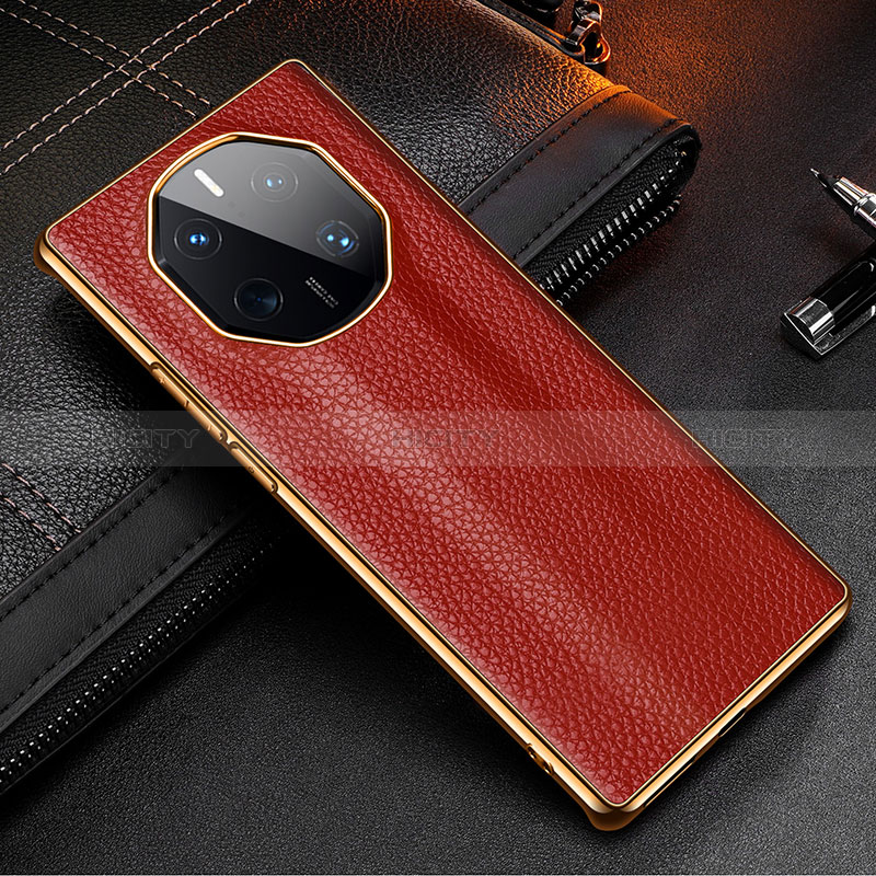 Coque Luxe Cuir Housse Etui DL2 pour Huawei Mate 50 RS Plus