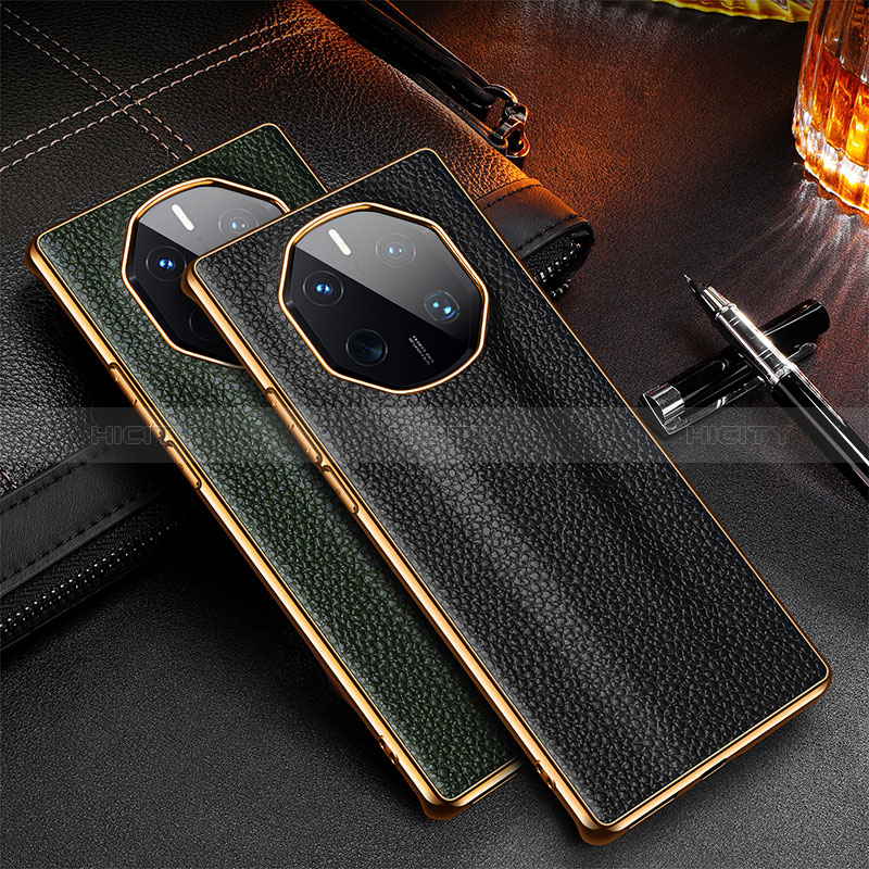 Coque Luxe Cuir Housse Etui DL2 pour Huawei Mate 50 RS Plus