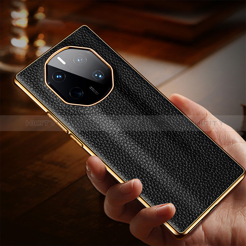 Coque Luxe Cuir Housse Etui DL2 pour Huawei Mate 50 RS Plus