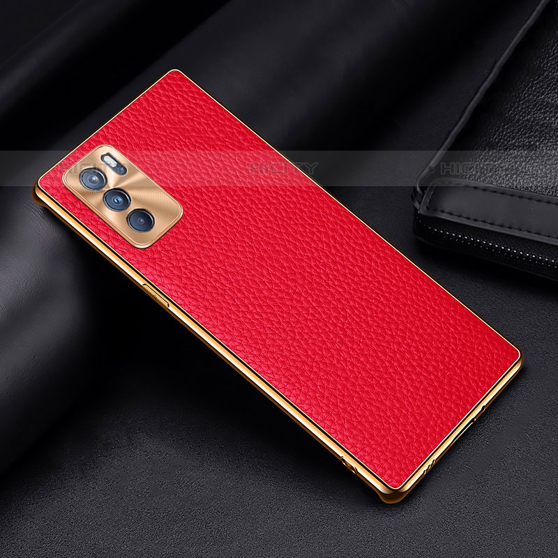 Coque Luxe Cuir Housse Etui DL2 pour Oppo Reno6 Pro 5G India Plus