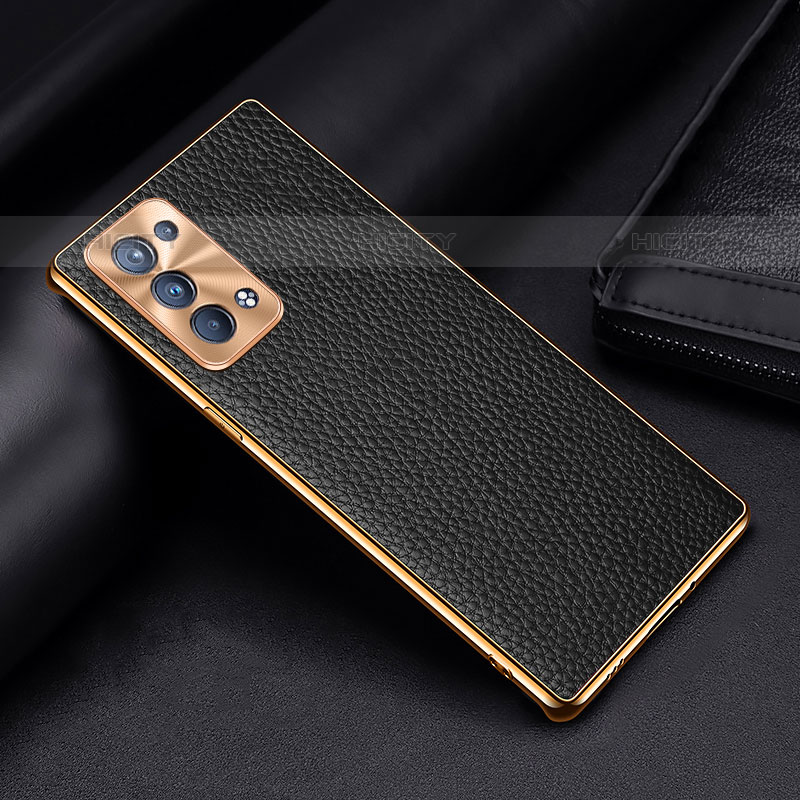 Coque Luxe Cuir Housse Etui DL2 pour Oppo Reno6 Pro 5G Plus