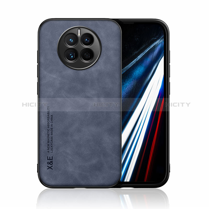 Coque Luxe Cuir Housse Etui DY1 pour Huawei Mate 50E Bleu Plus