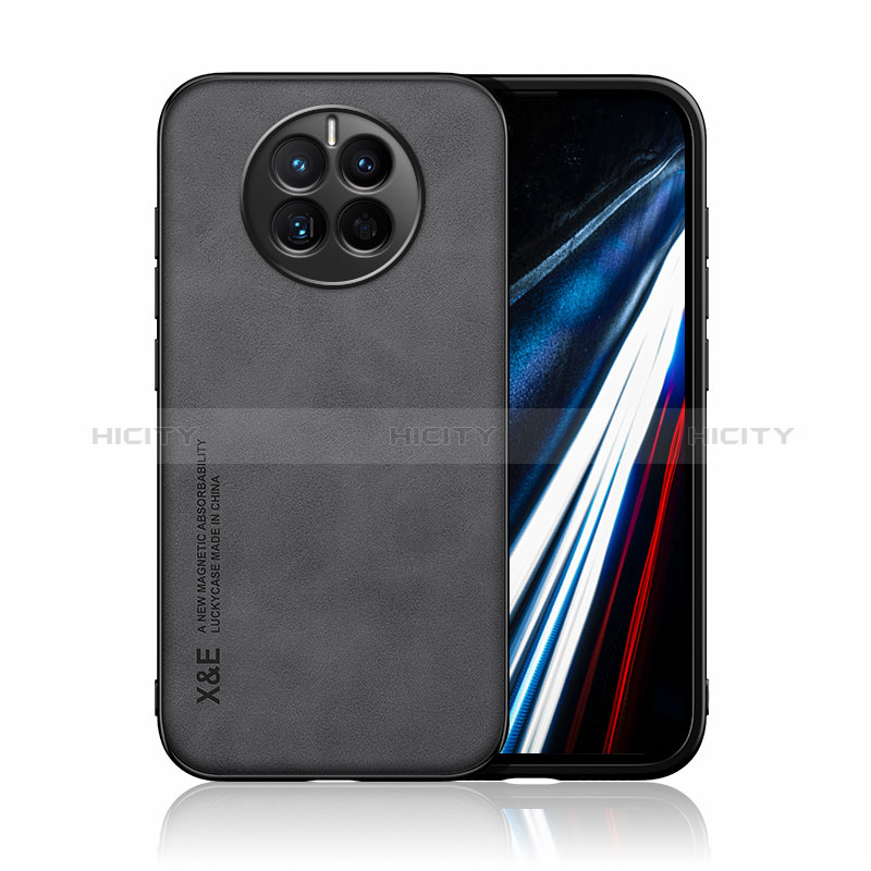 Coque Luxe Cuir Housse Etui DY1 pour Huawei Mate 50E Noir Plus