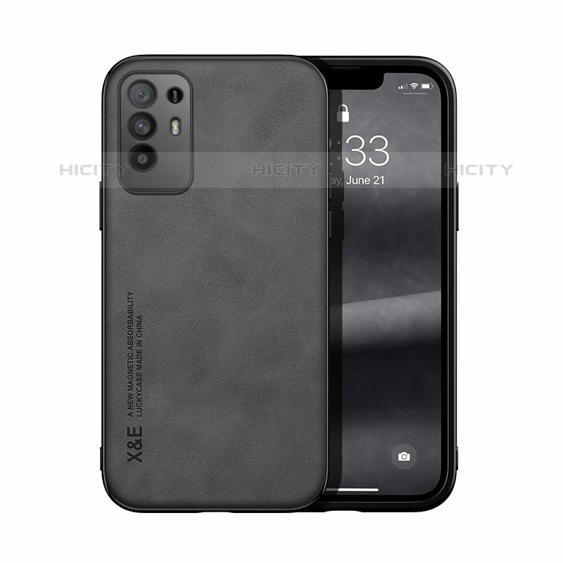 Coque Luxe Cuir Housse Etui DY1 pour Oppo A94 5G Noir Plus