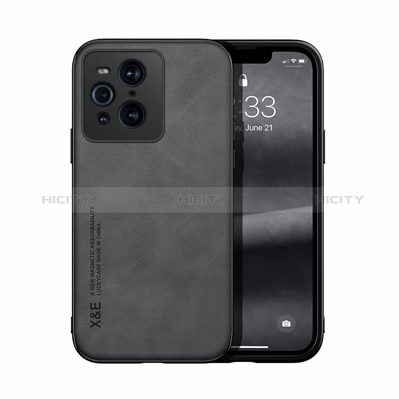 Coque Luxe Cuir Housse Etui DY1 pour Oppo Find X3 5G Plus