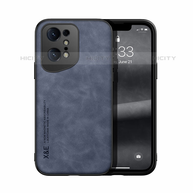 Coque Luxe Cuir Housse Etui DY1 pour Oppo Find X5 Pro 5G Plus