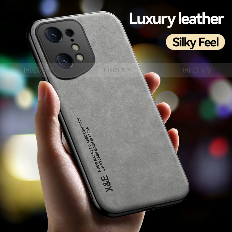 Coque Luxe Cuir Housse Etui DY1 pour Oppo Find X5 Pro 5G Plus