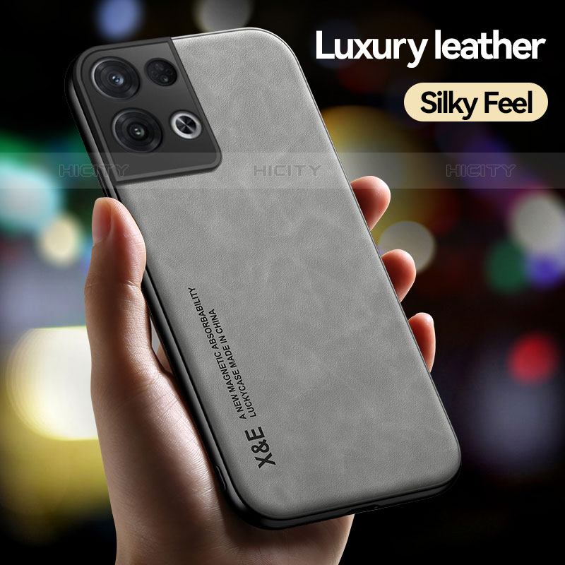 Coque Luxe Cuir Housse Etui DY1 pour Oppo Reno8 Pro 5G Plus