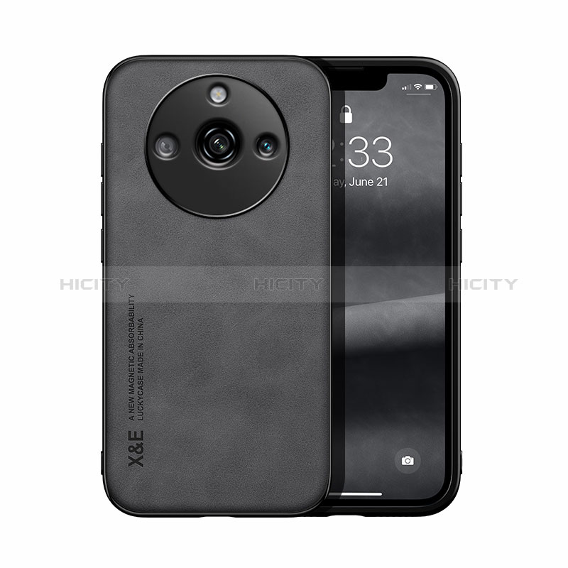 Coque Luxe Cuir Housse Etui DY1 pour Realme 11 Pro 5G Noir Plus