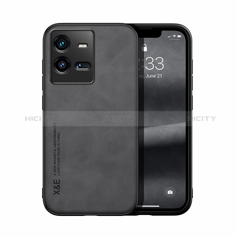 Coque Luxe Cuir Housse Etui DY1 pour Vivo iQOO 10 Pro 5G Noir Plus