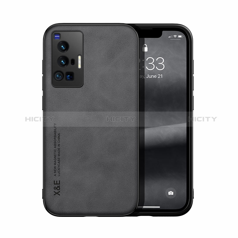 Coque Luxe Cuir Housse Etui DY1 pour Vivo X70 Pro 5G Noir Plus