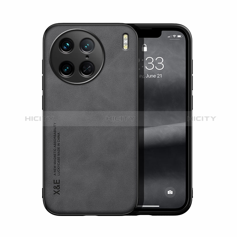 Coque Luxe Cuir Housse Etui DY1 pour Vivo X90 Pro 5G Noir Plus