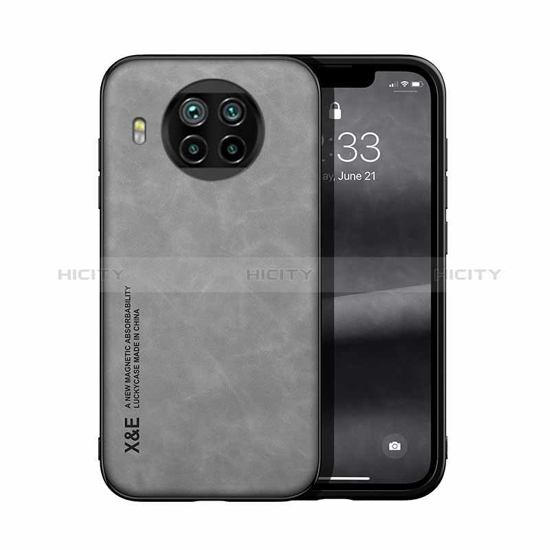 Coque Luxe Cuir Housse Etui DY1 pour Xiaomi Mi 10i 5G Gris Plus