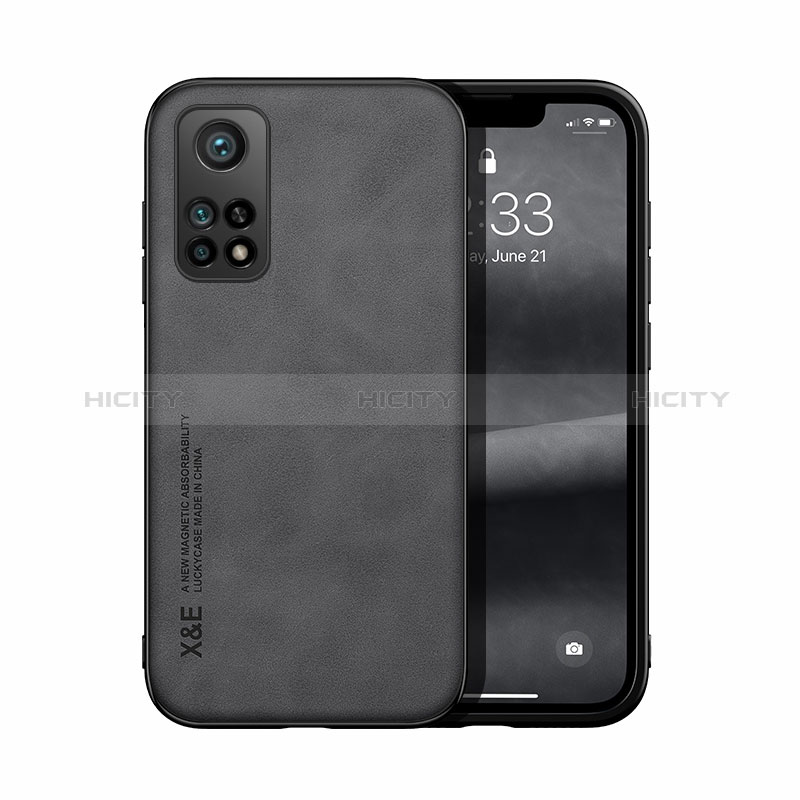 Coque Luxe Cuir Housse Etui DY1 pour Xiaomi Mi 10T 5G Noir Plus