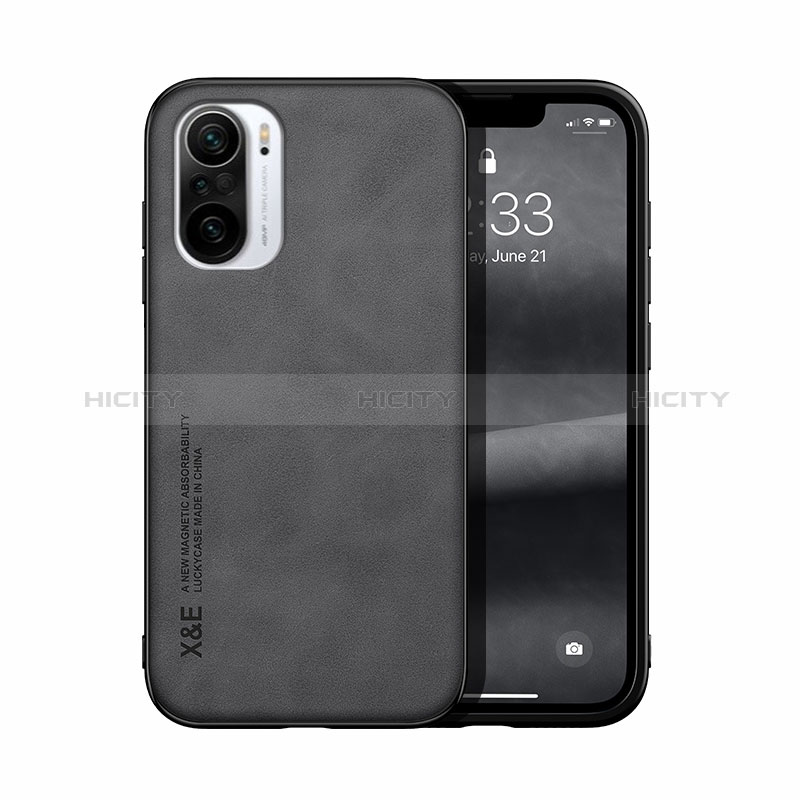 Coque Luxe Cuir Housse Etui DY1 pour Xiaomi Mi 11X 5G Noir Plus