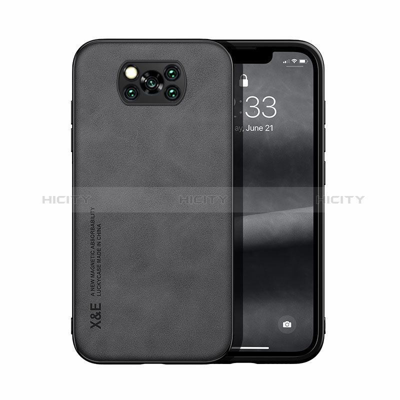 Coque Luxe Cuir Housse Etui DY1 pour Xiaomi Poco X3 Pro Noir Plus