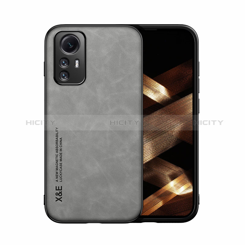 Coque Luxe Cuir Housse Etui DY1 pour Xiaomi Redmi Note 12S Gris Plus