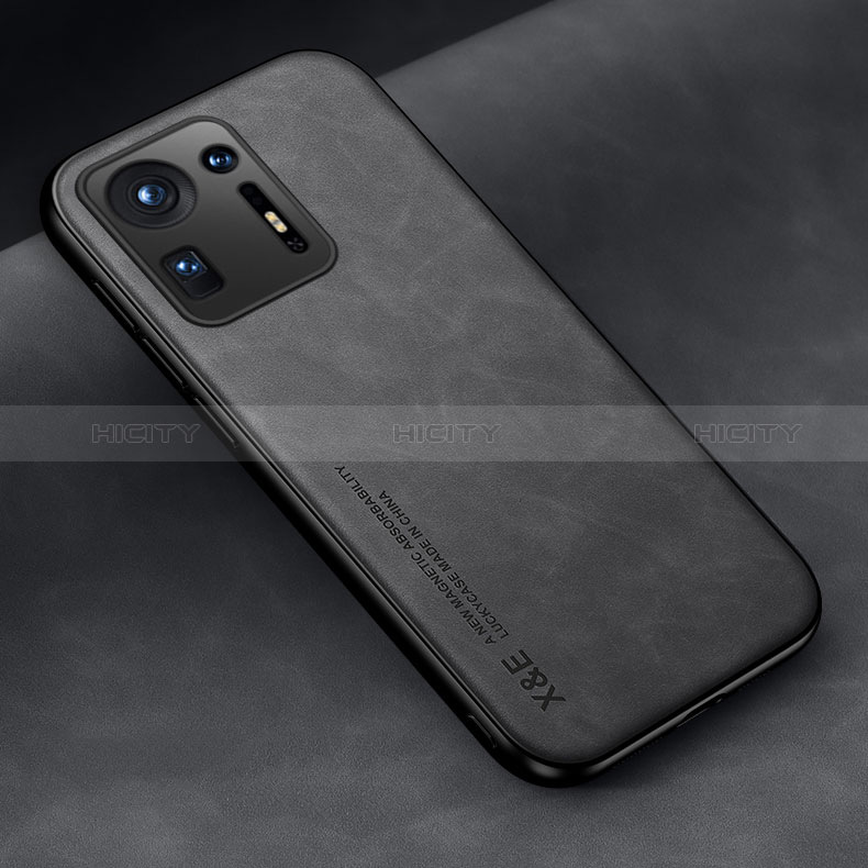 Coque Luxe Cuir Housse Etui DY2 pour Xiaomi Mi Mix 4 5G Noir Plus