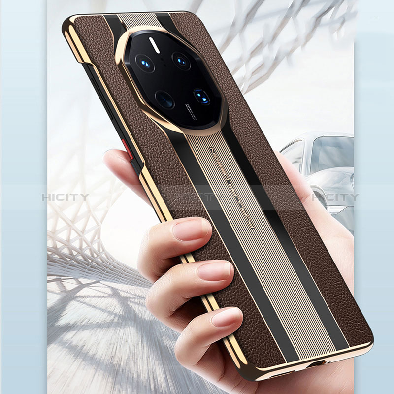 Coque Luxe Cuir Housse Etui GS1 pour Huawei Mate 50 RS Plus