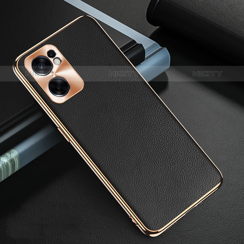 Coque Luxe Cuir Housse Etui GS1 pour Oppo Reno7 SE 5G Plus