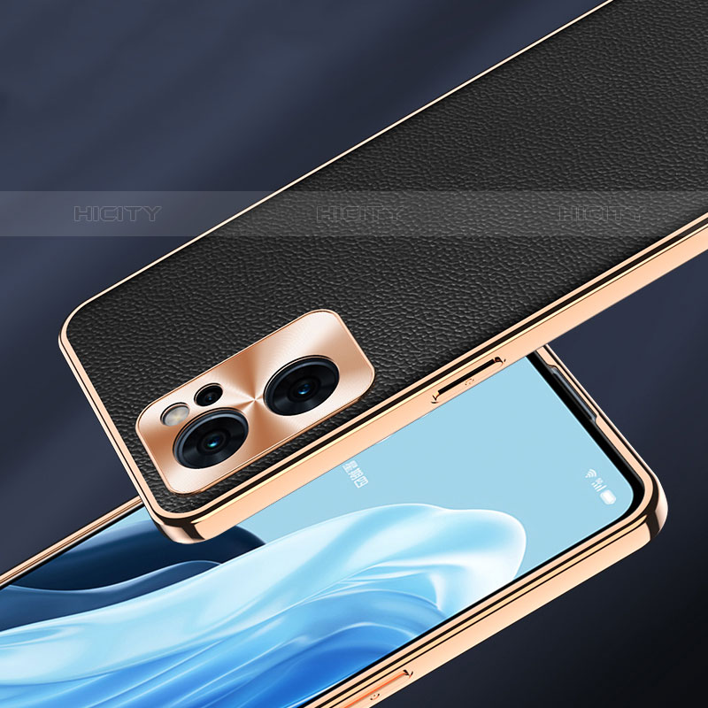 Coque Luxe Cuir Housse Etui GS1 pour Oppo Reno7 SE 5G Plus