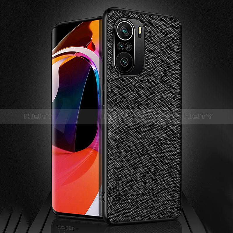 Coque Luxe Cuir Housse Etui GS1 pour Xiaomi Poco F3 5G Plus