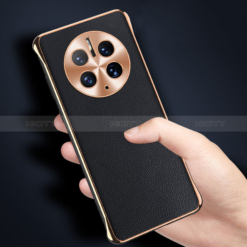 Coque Luxe Cuir Housse Etui GS3 pour Huawei Mate 50 Pro Plus