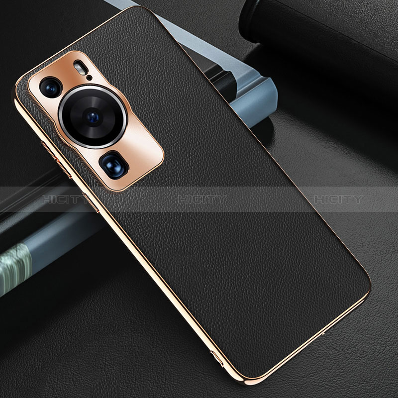 Coque Luxe Cuir Housse Etui GS3 pour Huawei P60 Pro Plus