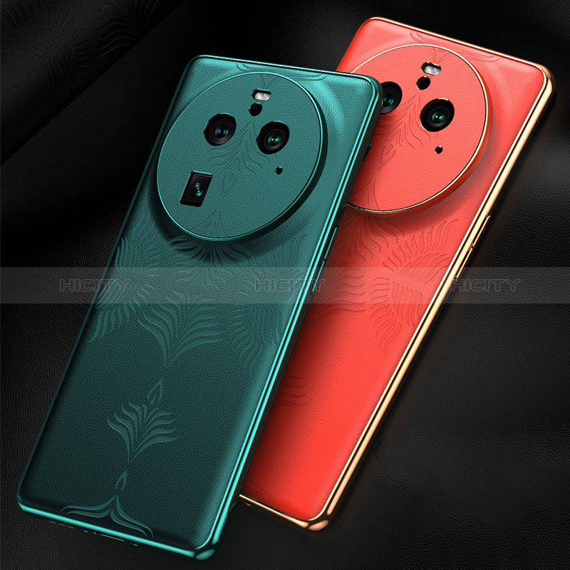 Coque Luxe Cuir Housse Etui GS3 pour Oppo Find X6 5G Plus