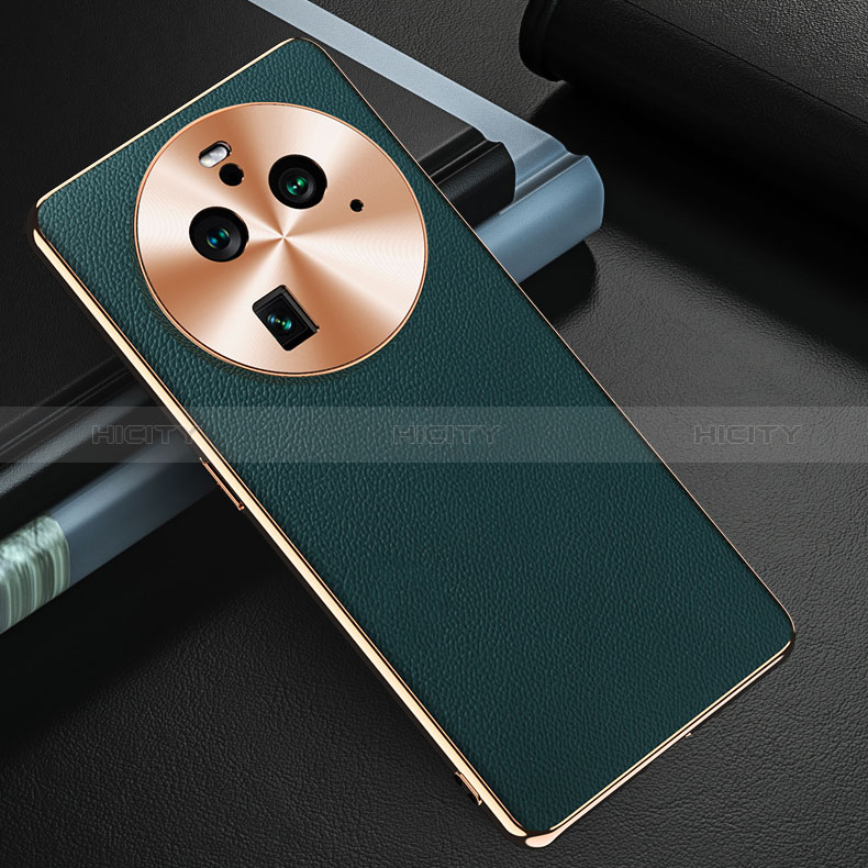 Coque Luxe Cuir Housse Etui GS3 pour Oppo Find X6 Pro 5G Plus