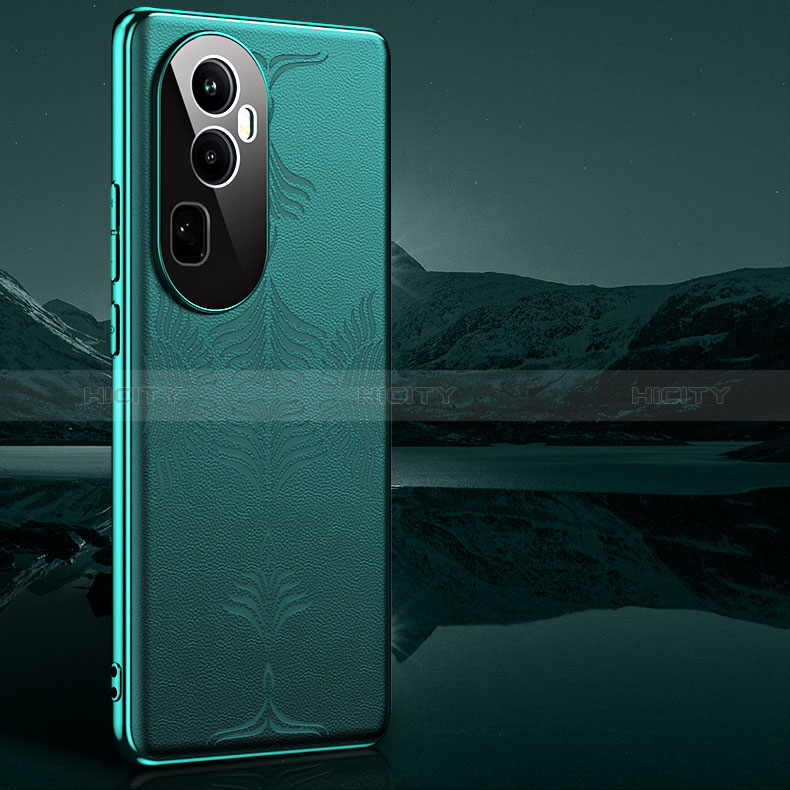 Coque Luxe Cuir Housse Etui GS4 pour Oppo Reno10 Pro+ Plus 5G Plus