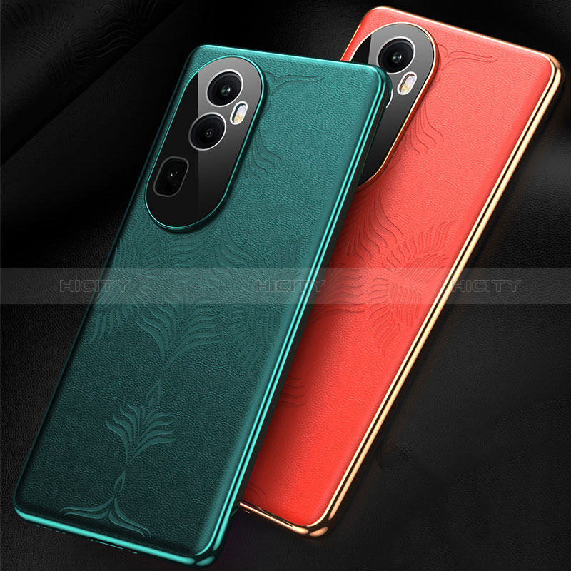 Coque Luxe Cuir Housse Etui GS4 pour Oppo Reno10 Pro+ Plus 5G Plus